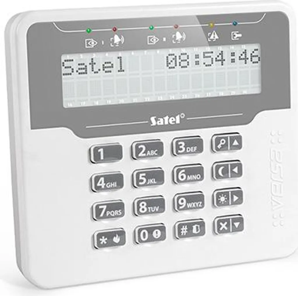 Manipulateur Satellite Versa-Lcdm-Wh Blanc - Interface Écran LCD