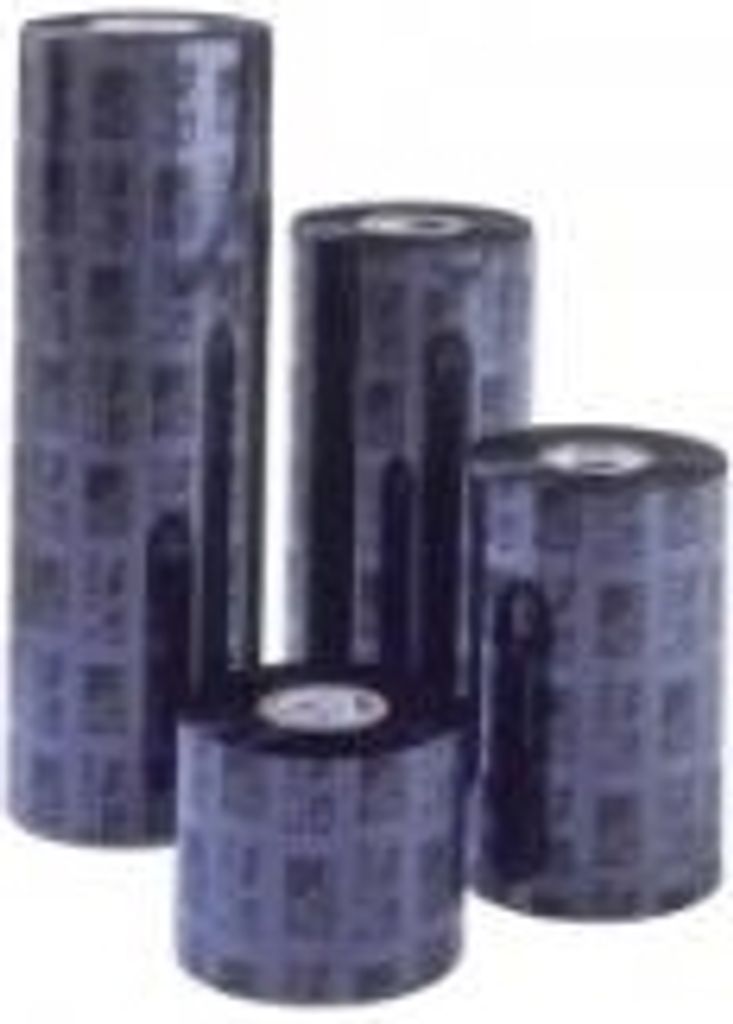Zebra 2300 Wax, 300 m, 6 cm, Schwarz, Wachs, 2,5 cm