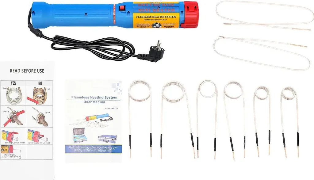Chauffage à Induction 1100W pour Boulons avec Bobines de 30 à 50mm