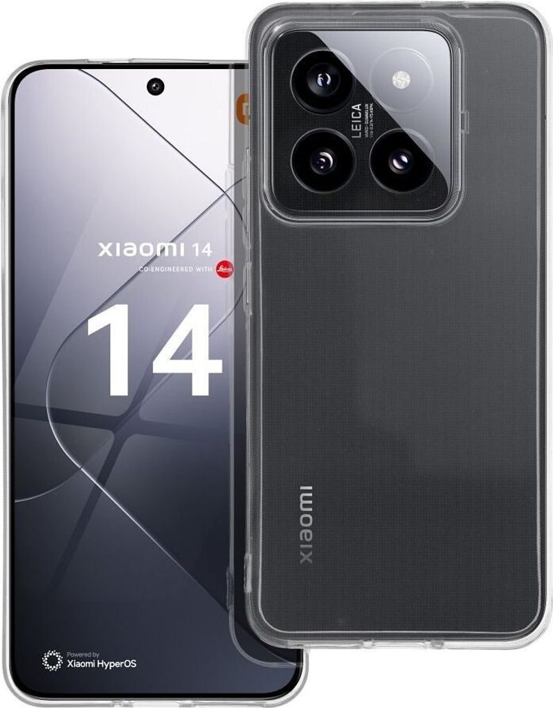 Case passend für Xiaomi 14 PRO Clear Case 2 mm (camera protection) transparent