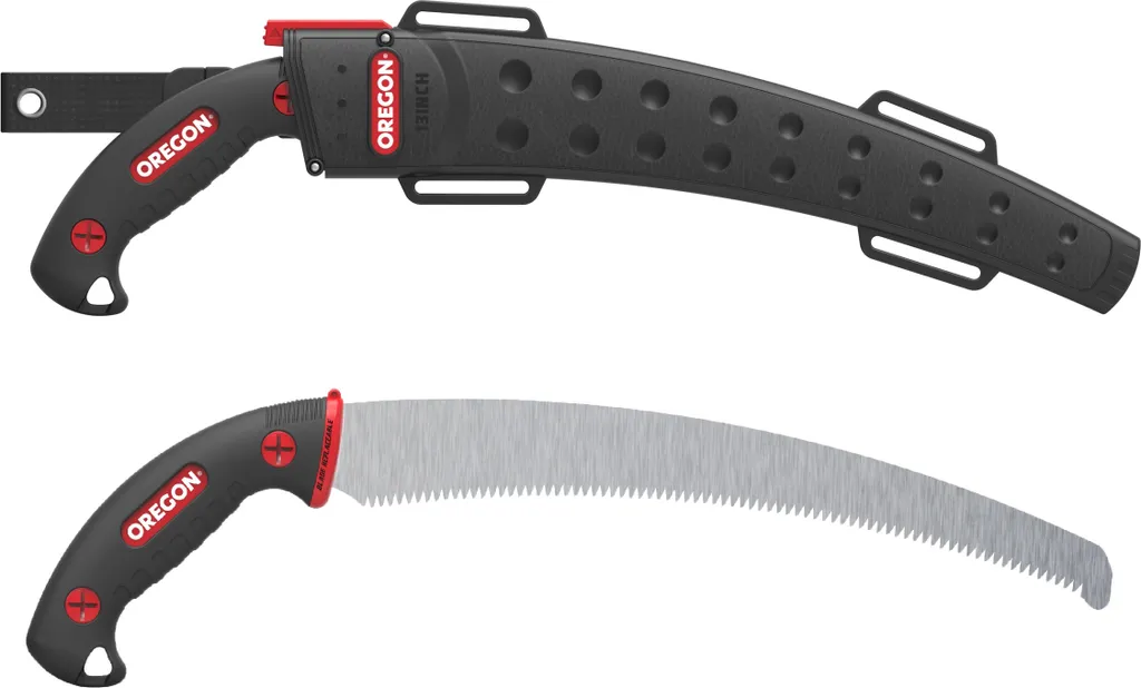 Scie d'élagage Oregon 33 cm courbée : taillez vos branches sans effort