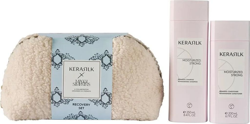 Kerasilk Recovery Geschenkset - Reparierendes Shampoo 250 ml + Conditioner 200 ml