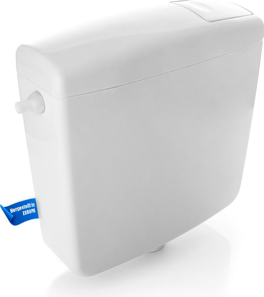 BigDean Spülkasten für WC Toiletten Weiß 6-9 Liter Produktbild
