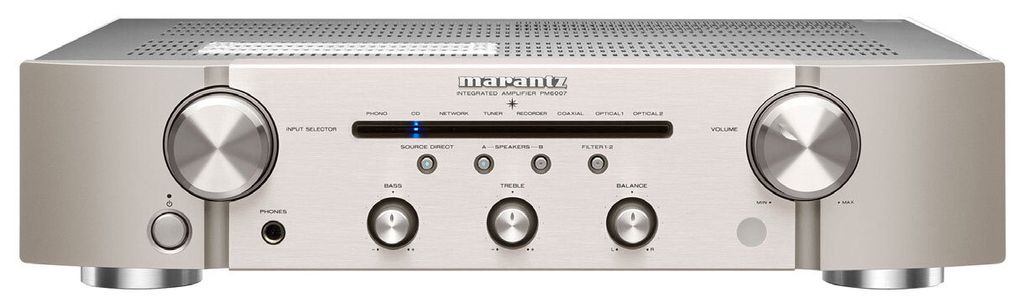 MARANTZ Vollverstärker 2x60W (4Ohm) D/A-Wandler A/B Phono sw PM6007/N1B