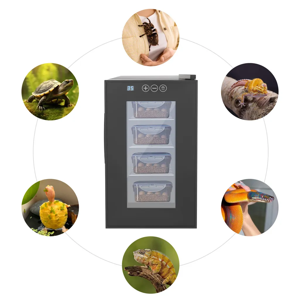 Incubateur reptile intelligent à température et humidité constantes 25L
