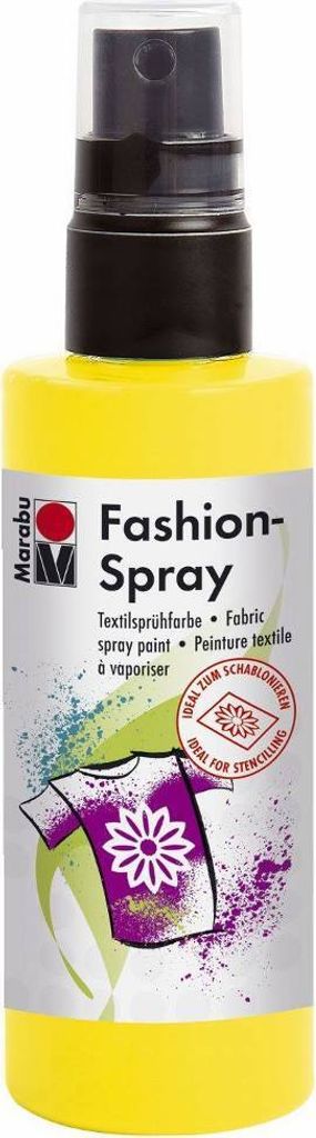 Marabu Fashion-Spray, Sonnengelb 220, 100 ml, Gelb, Produktbild 