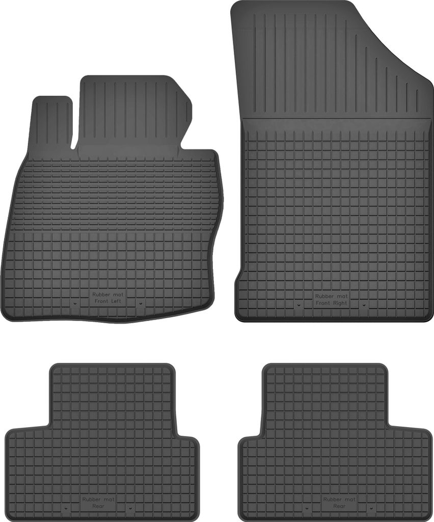 Gummi-Automatten, 4er-Set, universell für: Hyundai Tucson IV Hybrid SUV (2021-)