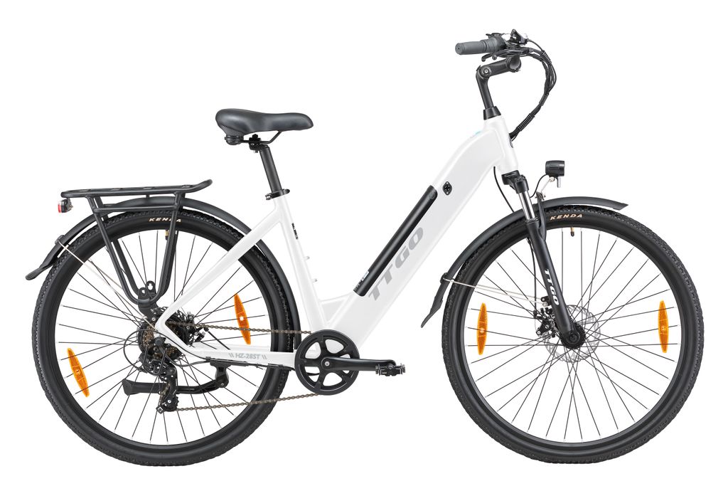 28 Zoll 20Ah E Bike City Elektrofahrrad mit tiefem Einsteig Produktbild 
