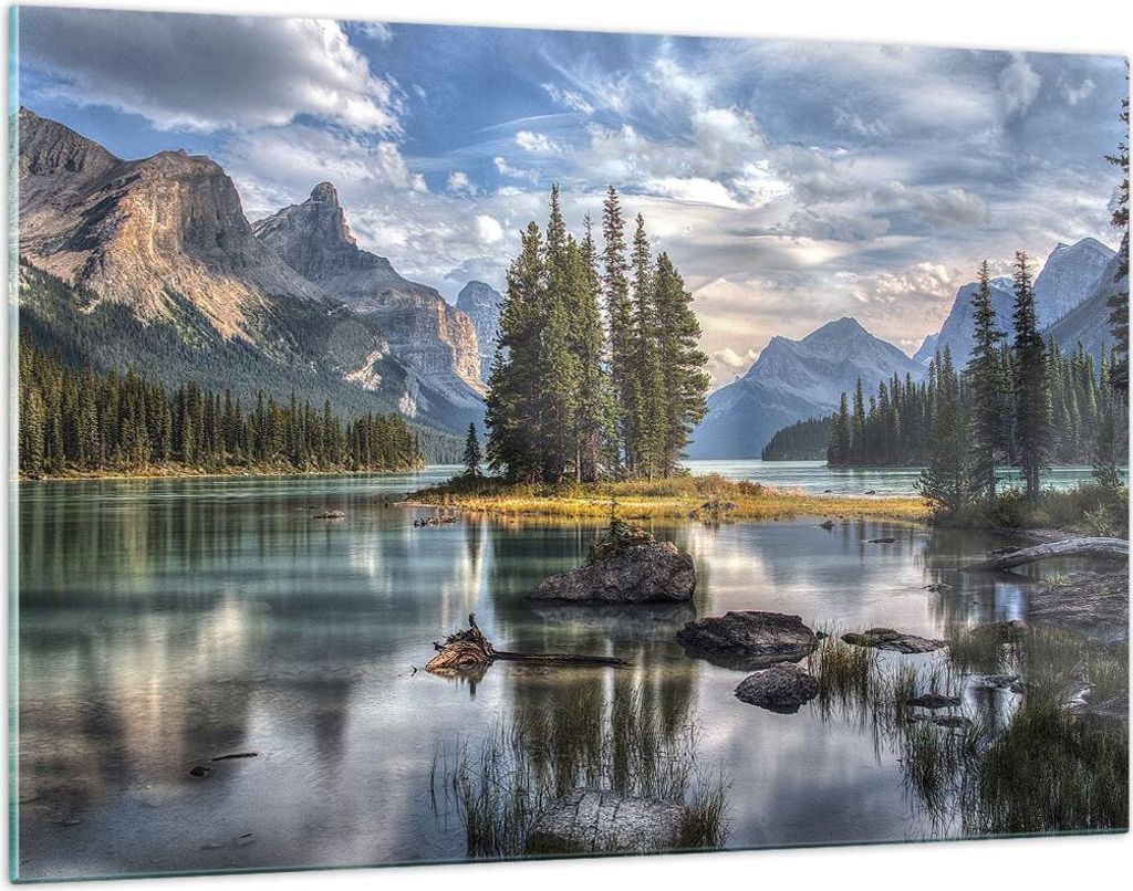 Bilder auf glas - Einteilig - See Landschaft Natur - Produktbild 