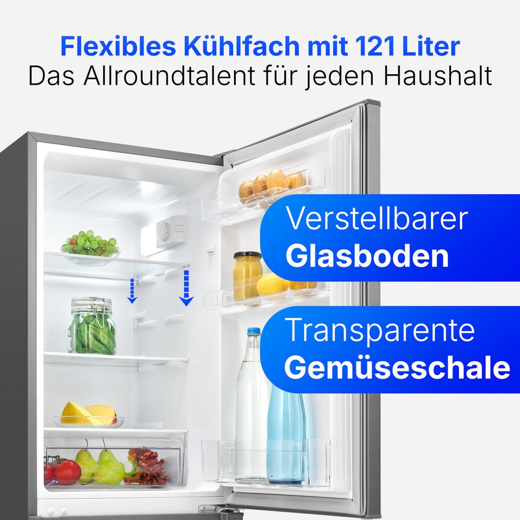 Bomann® Kühlschrank mit Gefrierfach |  | 143cm | Kühl Produktbild 
