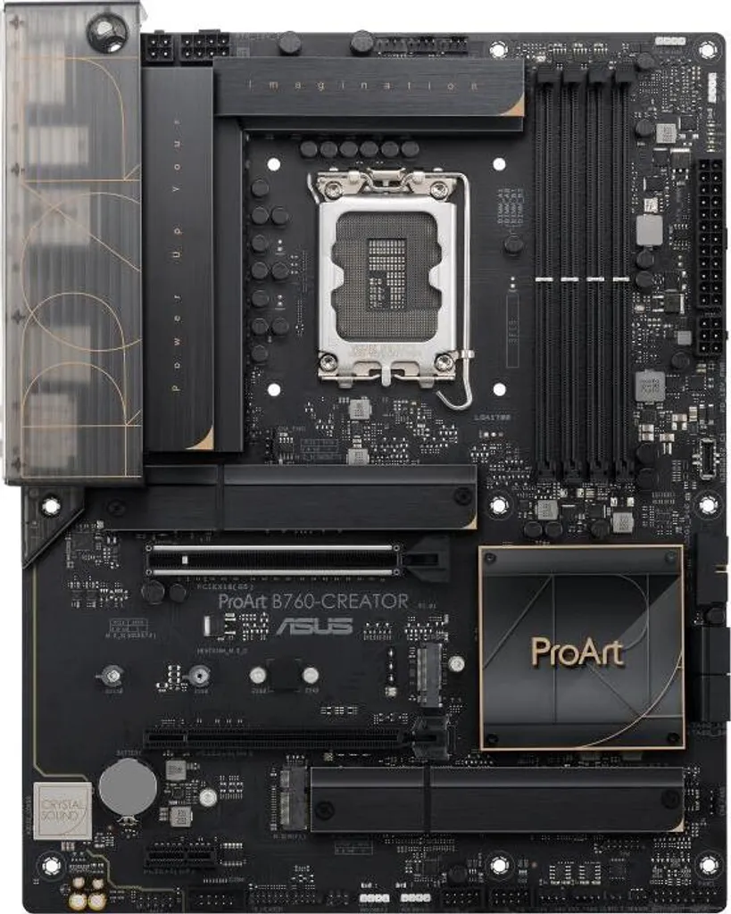 Asus ProArt B760-Creator avec connectivité PCIe 5.0 et USB-C rapide