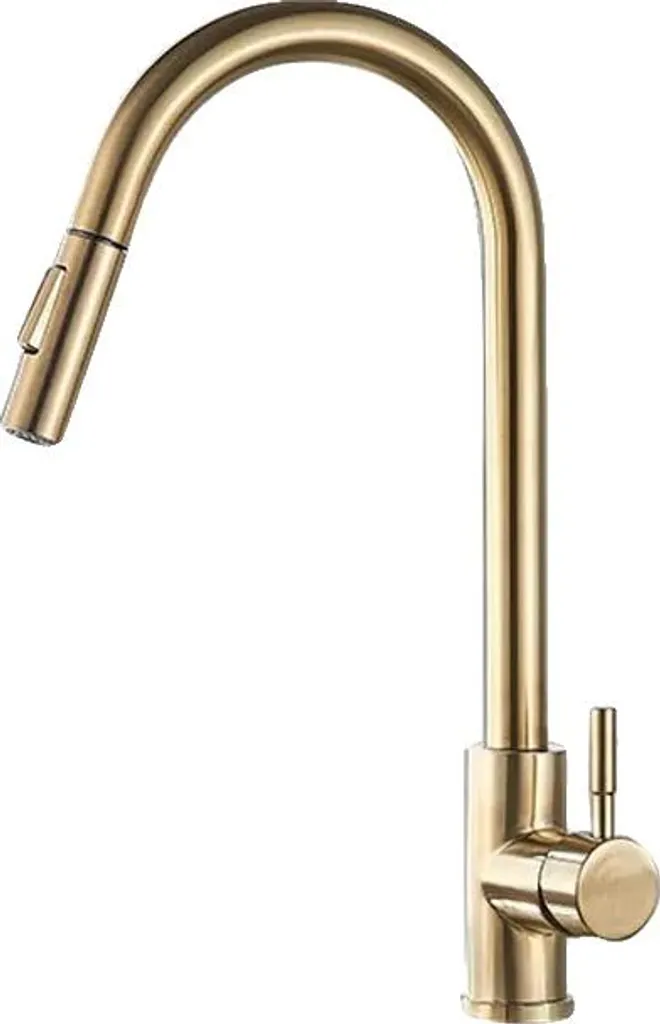 Rubinetto Cucina Oro Spazzolato Estraibile: Il Must-Have per la Casa