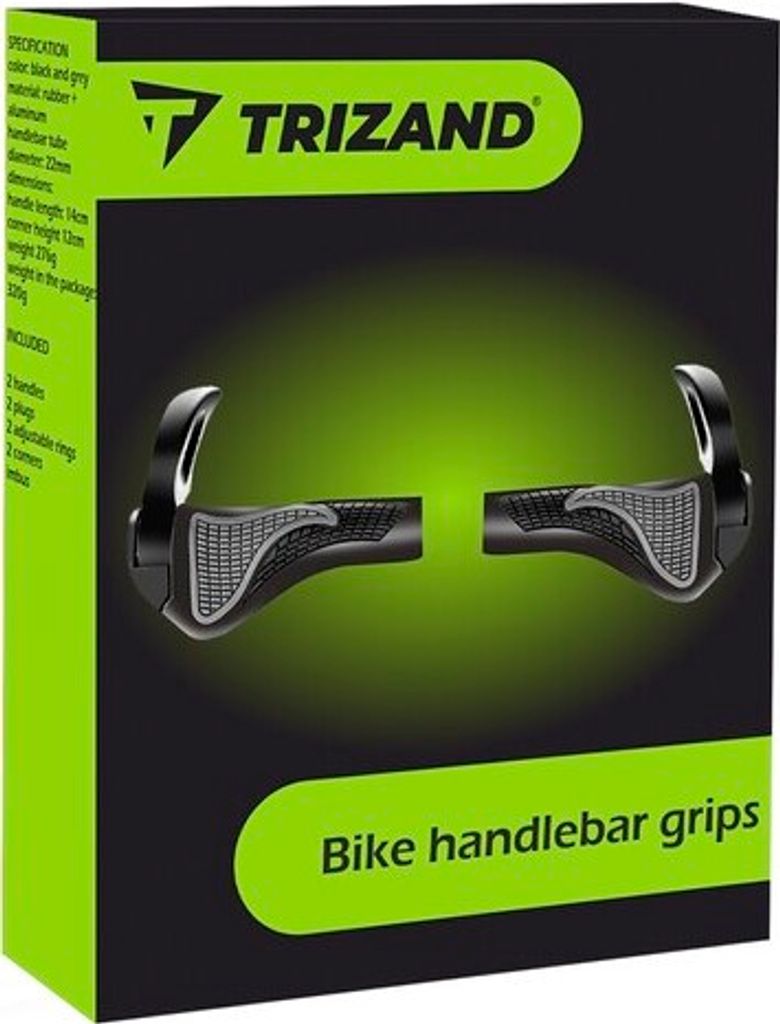 Trizand 18315 Protišmykové gripy s rohmi na bicykel 2 ks Obrázok produktu 11