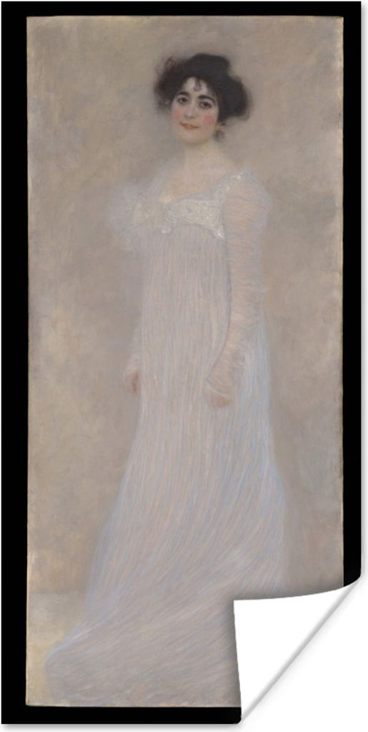 MuchoWow Poster Porträt von Serena Lederer - Gustav Klimt Gemälde 40x80 cm - Dekoration