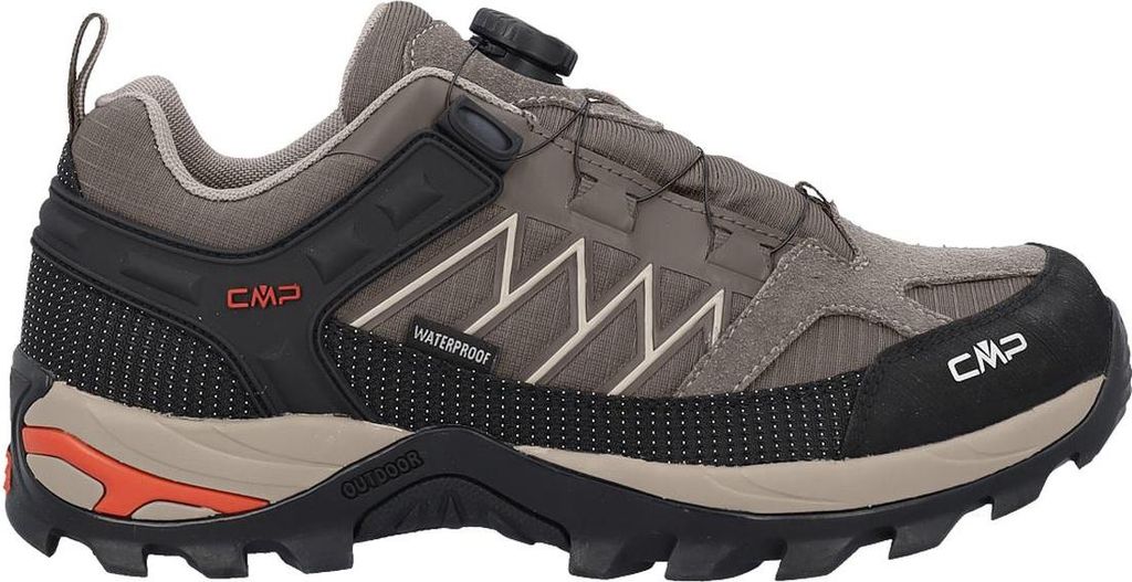 CMP Rigel Low Waterproof Fitgo Herren Trekking Schuhe braun Produktbild 