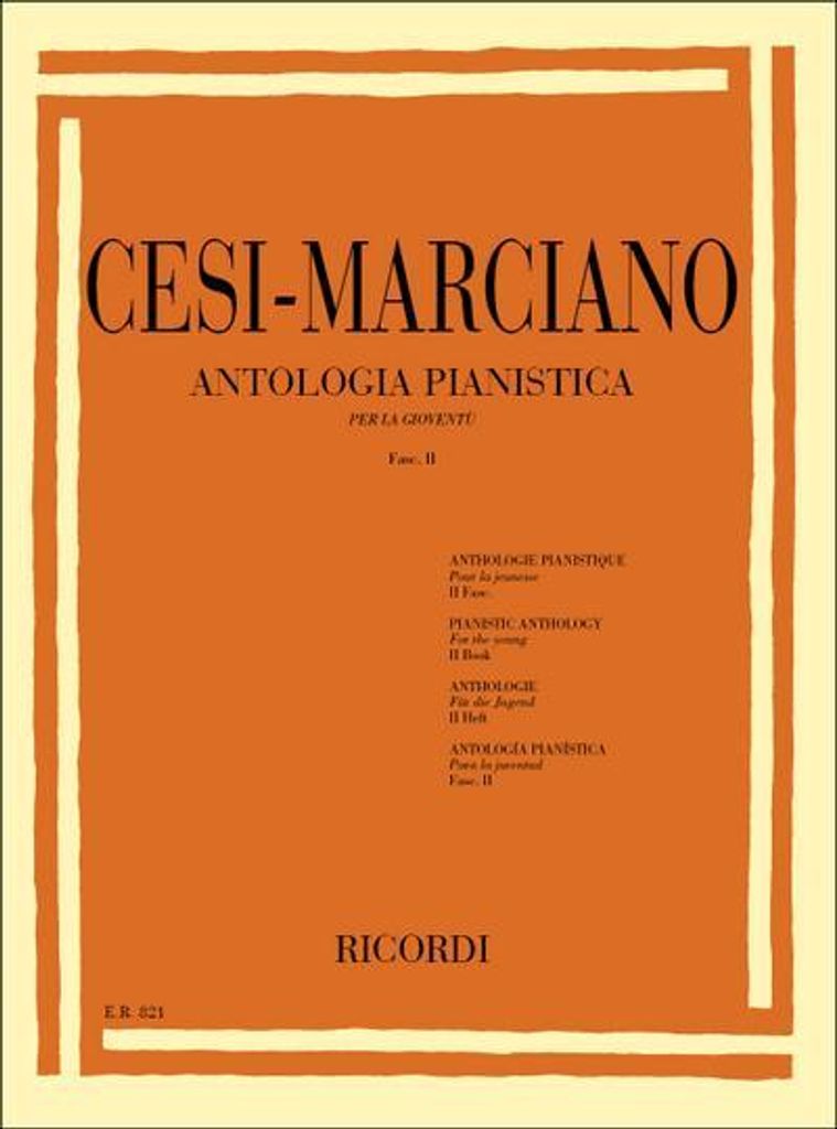 Cesi Antologia Pianistica Per La Gioventë - Fasc. IIper pianoforte