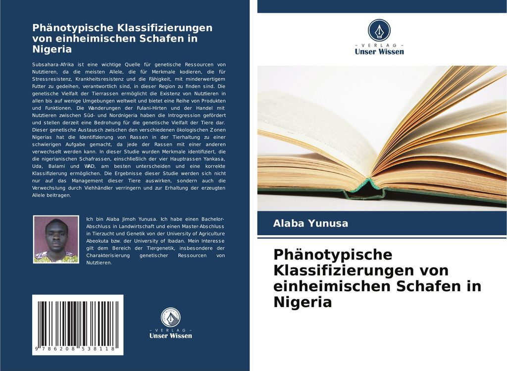 Phänotypische Klassifizierungen von einheimischen Schafen in Nigeria
