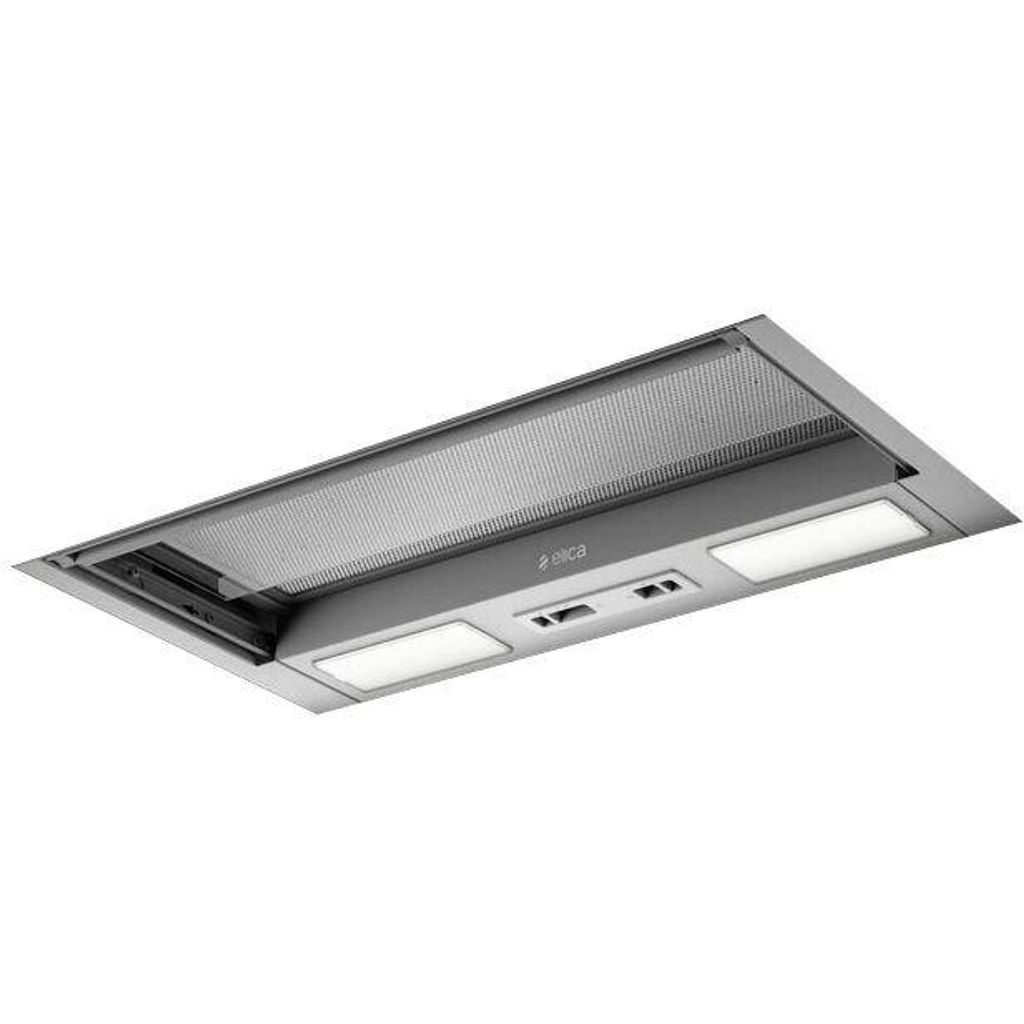 60 cm breite, silberne schubladen-dunstabzugshaube mit 225 Produktbild 
