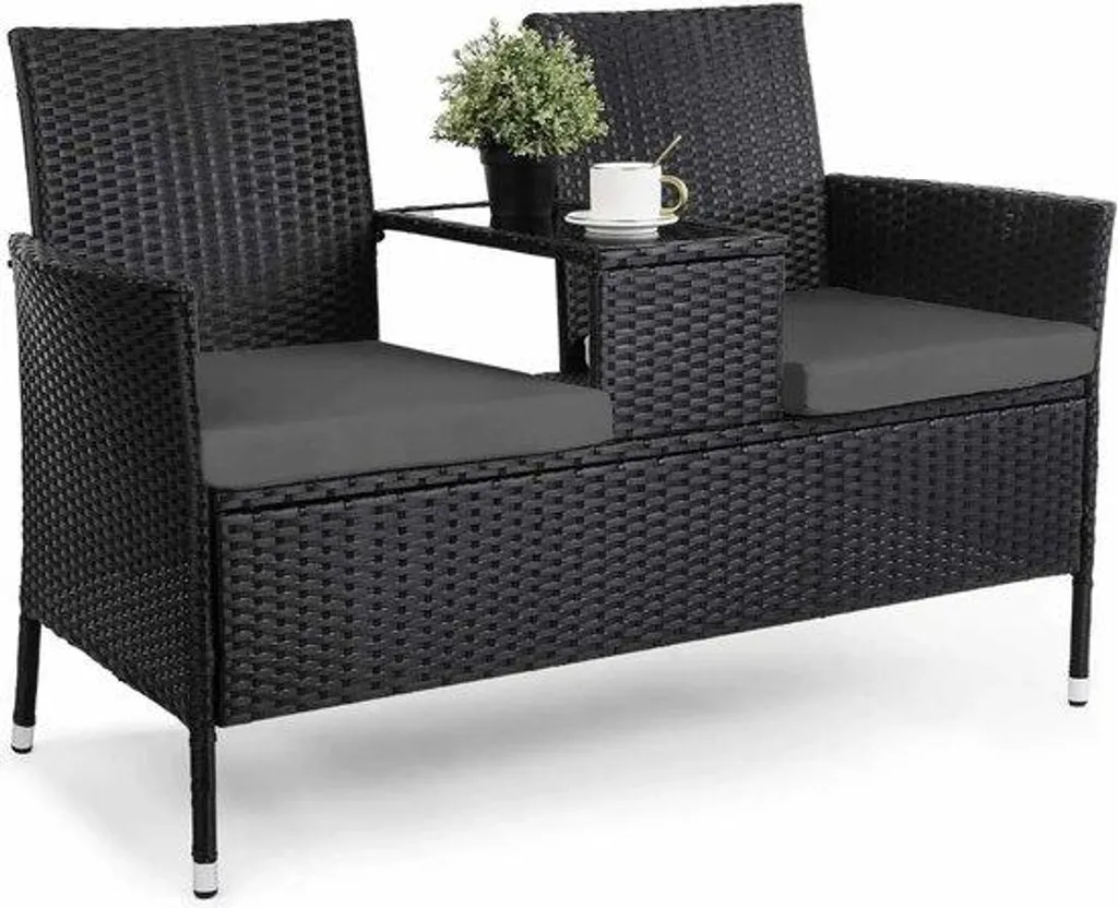 Salon de balcon 2 personnes pour petits espaces et terrasse d'été