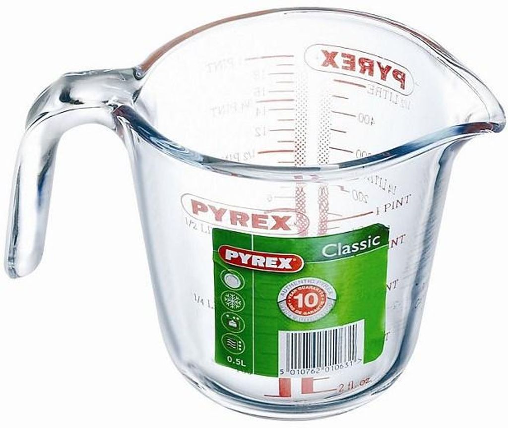 Dzbnek z miarką Pyrex Classic 0,5 l Zdjęcie produktu 