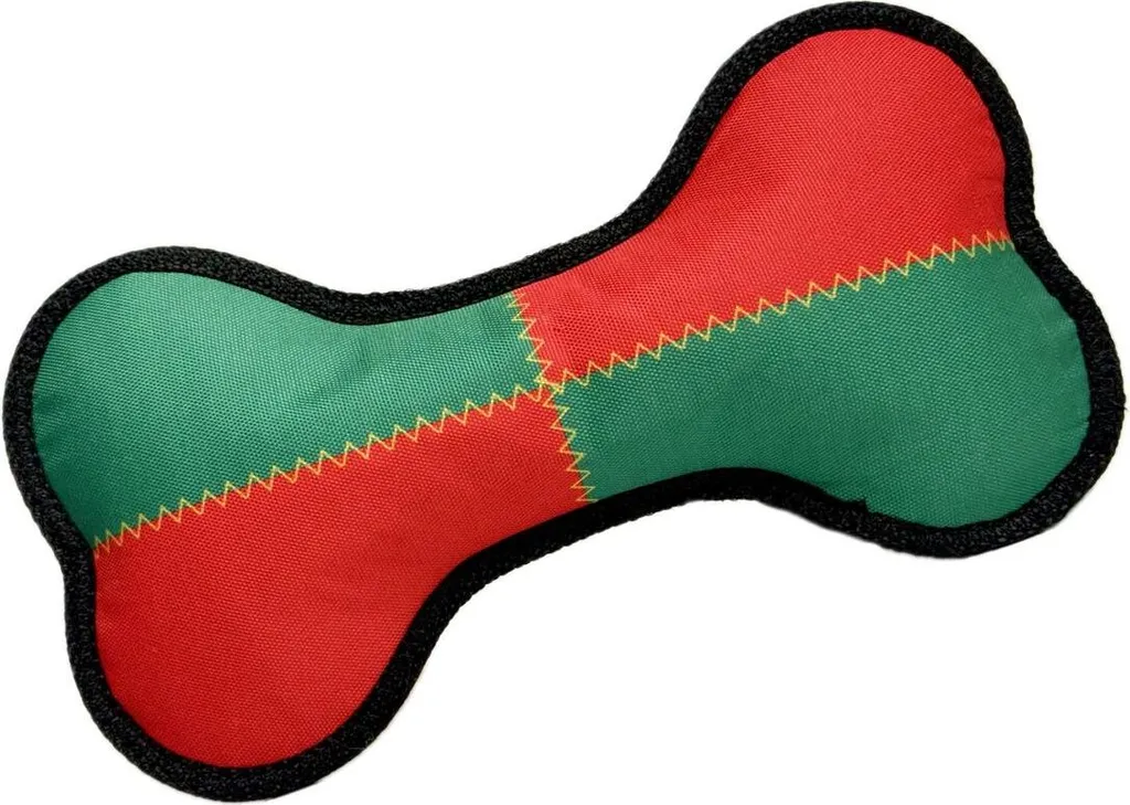 Peluche pour chien Gloria XMAS ESTERU Vert, doudou festif de 25 cm