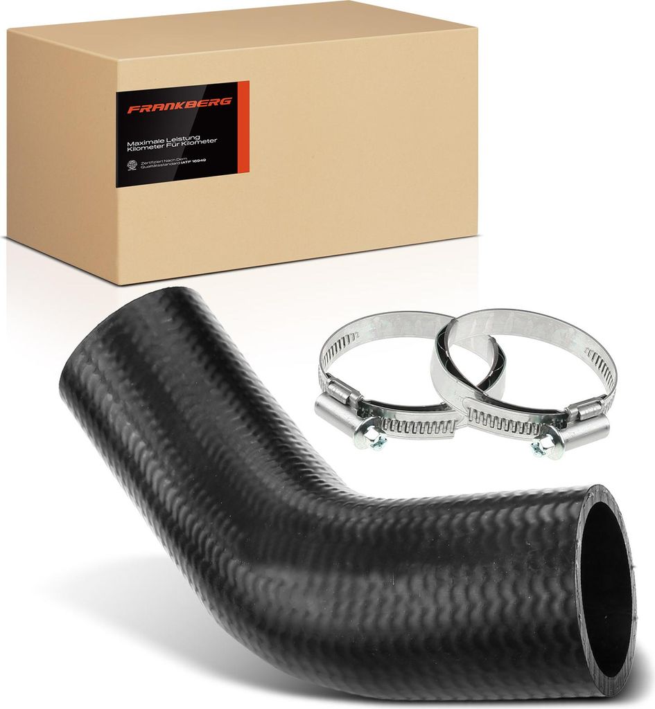 Frankberg 1x Kühlerschlauch Turboschlauch für Alfa Romeo Mito 955 Fiat Grande Punto 199 1.4L 1.9L 2005-2011