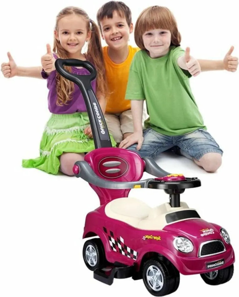 Poussette à roues pivotantes et guidon sonore interactive Modèle C1 - 14