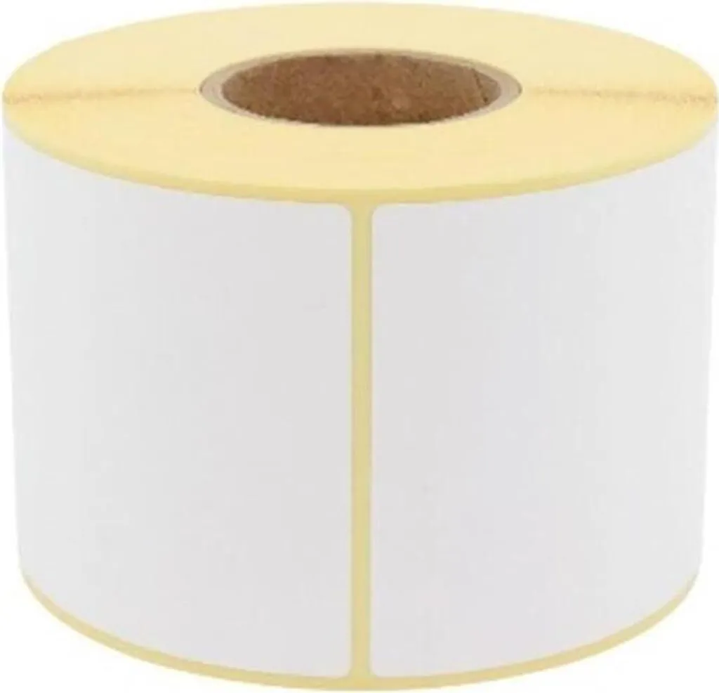 Étiquettes thermiques 150x100mm anti-décollement mandrin étroit 25mm