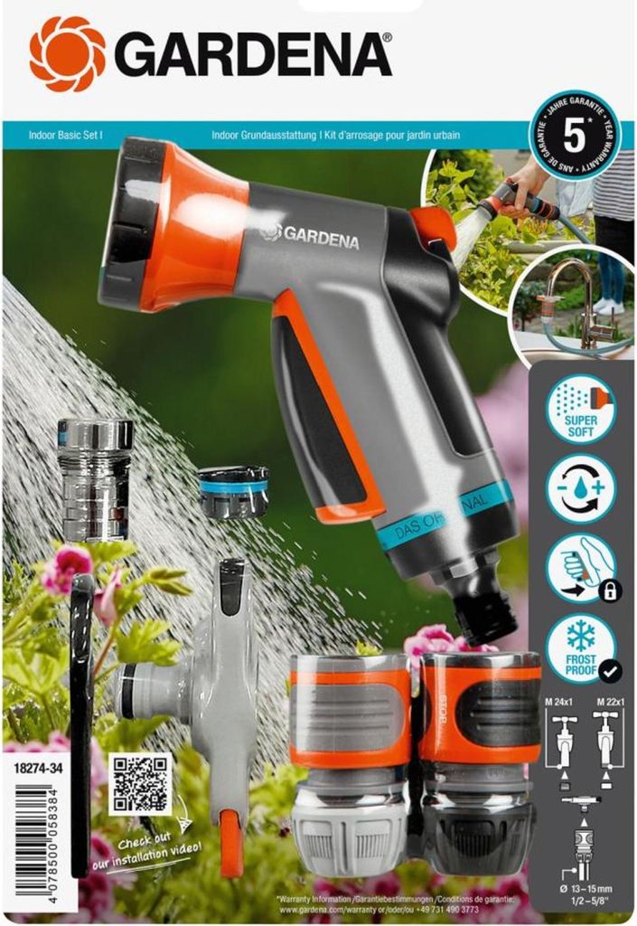 Gardena 18274-34 Gardena Indoor Grundausstattung - Aktion Zdjęcie produktu 