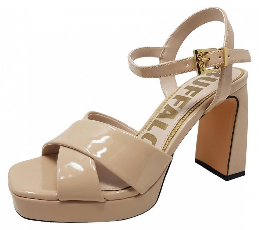 Buffalo cherry cross Partysandal. Sandalette Beige Produktbild 