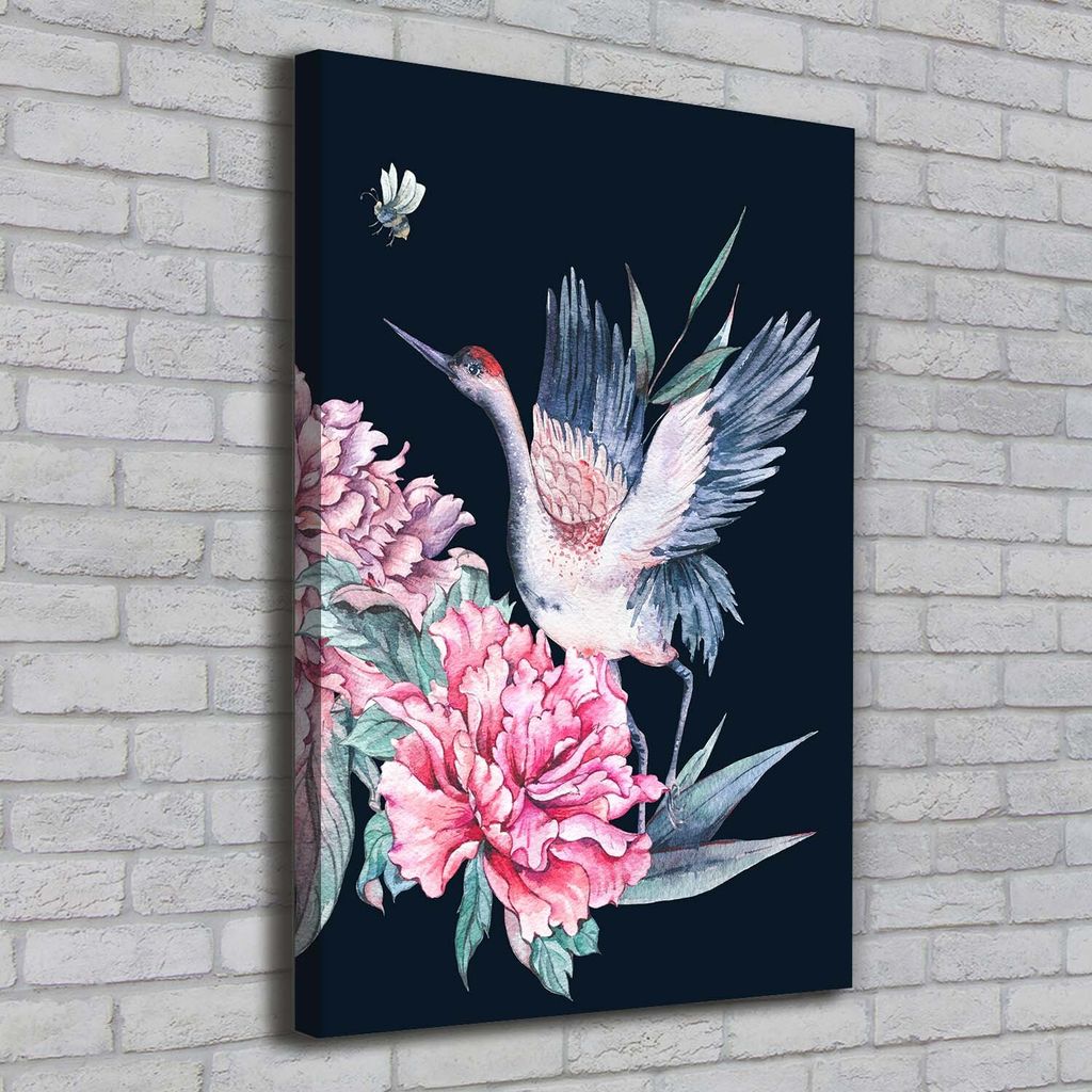Tulup Leinwandbild - 70x100cm - Wandkunst - Drucke auf Leinwand - Leinwanddruck - Wohnzimmer Wanddekoration XXL - Wohnung Deko Kunstdrucke - Blum...