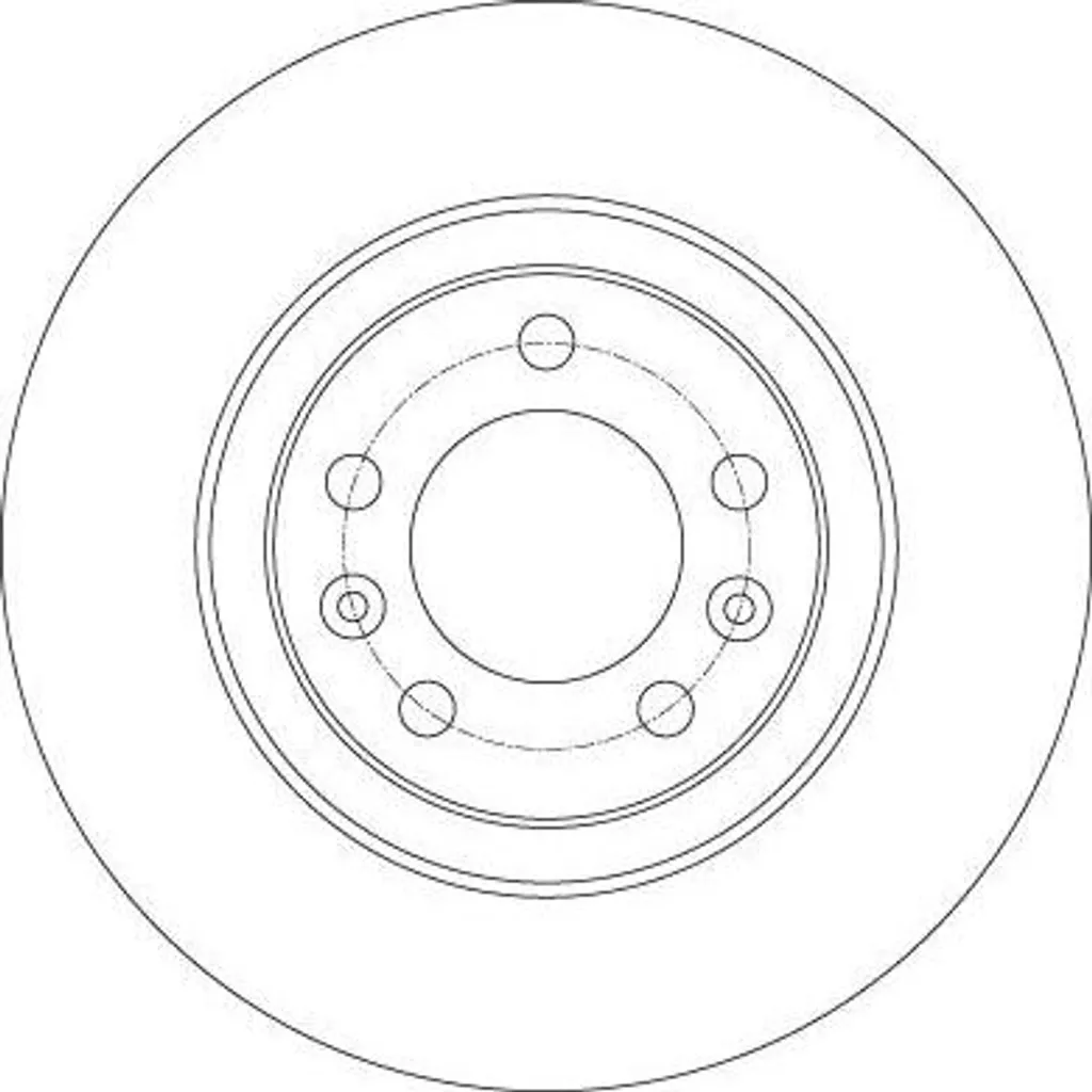 Évitez les vibrations : Disque de frein TRW DF6134 OE 4249G2 pour 508