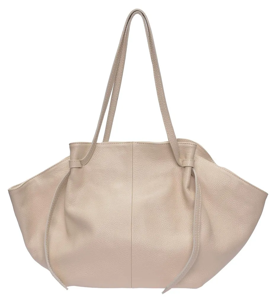 Sac bandoulière beige de soirée et ville Roberta M Modèle RM 142