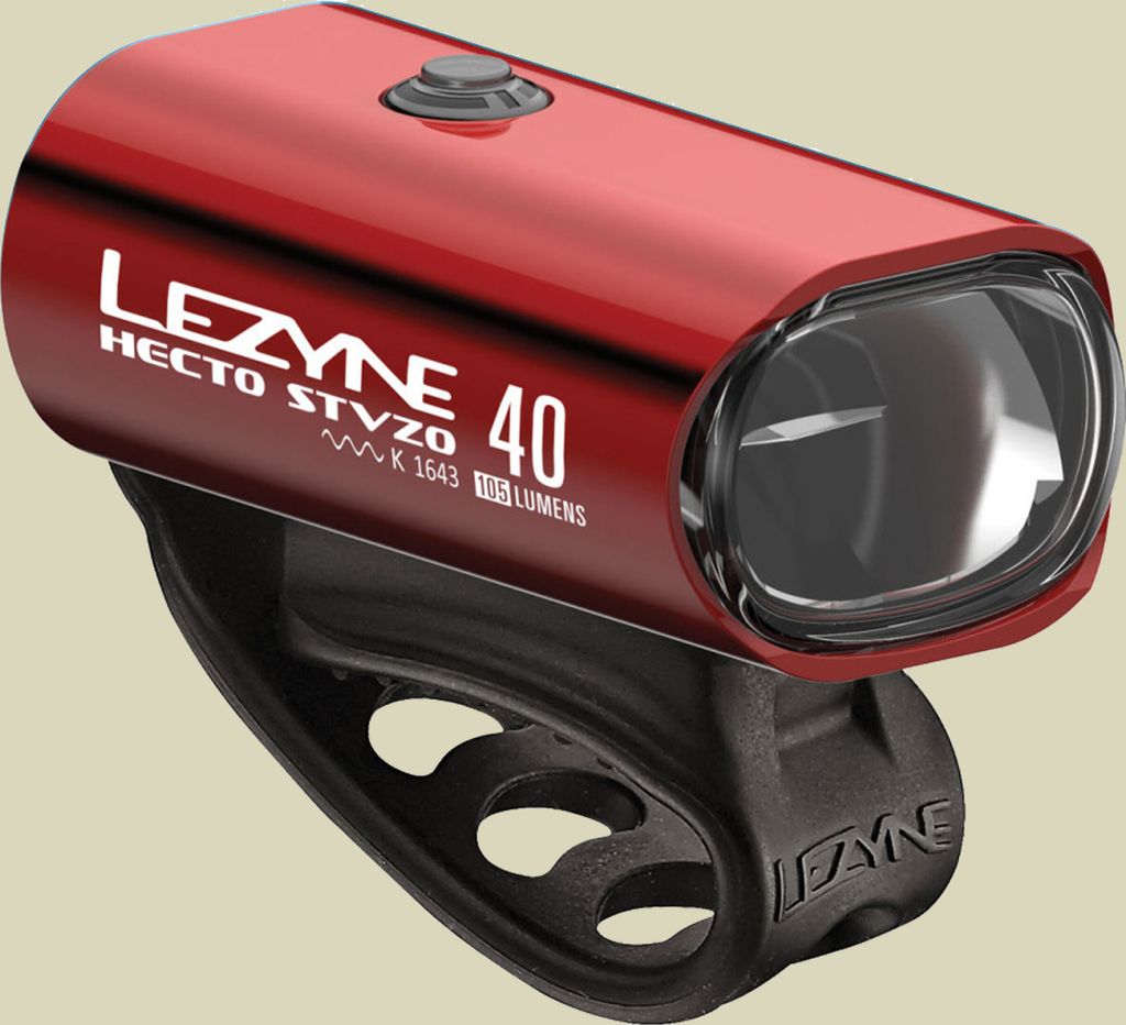 Lezyne Hecto Drive Stvzo 40 Frontlicht Rot 36 Lumens Rot 36 Produktbild 
