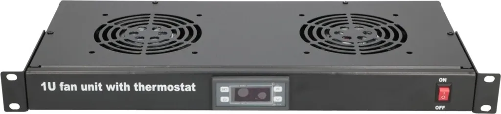 Unité de Ventilation pour Rack Informatique 19'' avec 2 Ventilateurs