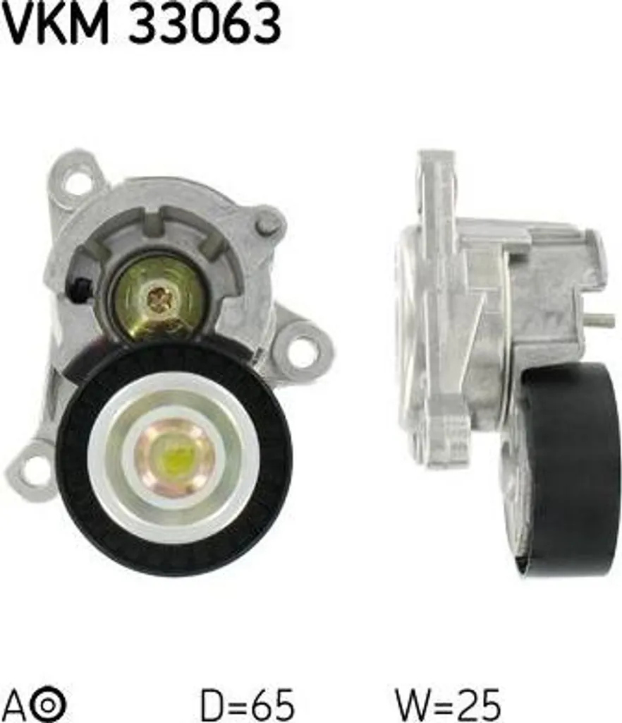 Galet Tendeur de Courroie d'Accessoires SKF pour Moteurs Citroën et Peugeot
