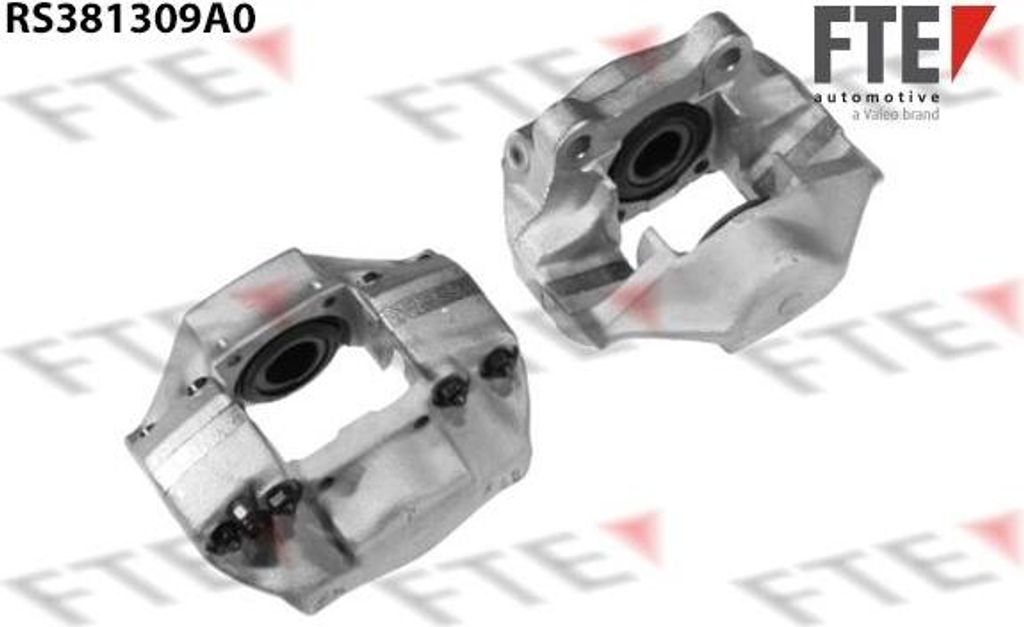 FTE Bremssattel Hinten Links für PORSCHE 911 (996) Ø38mm Grau 9298021