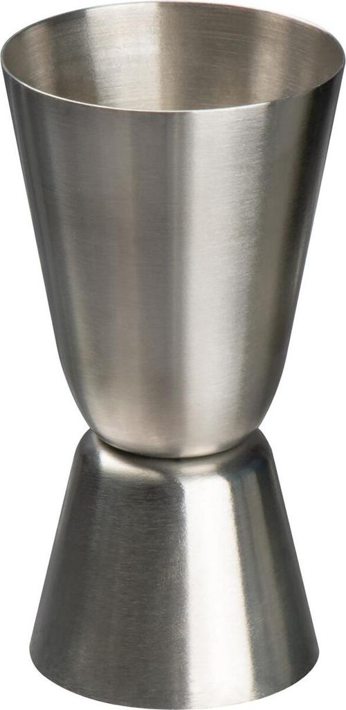 Barmaß 2cl und 4cl / Doppelmessbecher / aus Edelstahl Produktbild 