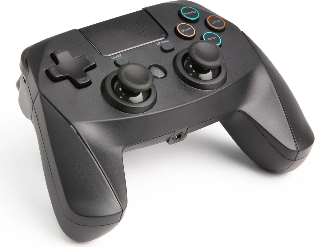 snakebyte GAME:PAD 4S Noir - Manette Sans Fil Bluetooth pour PS4