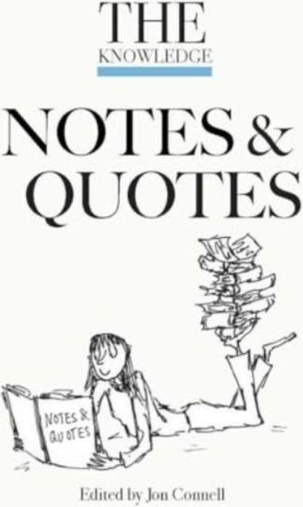 The Knowledge Notes & Quotes