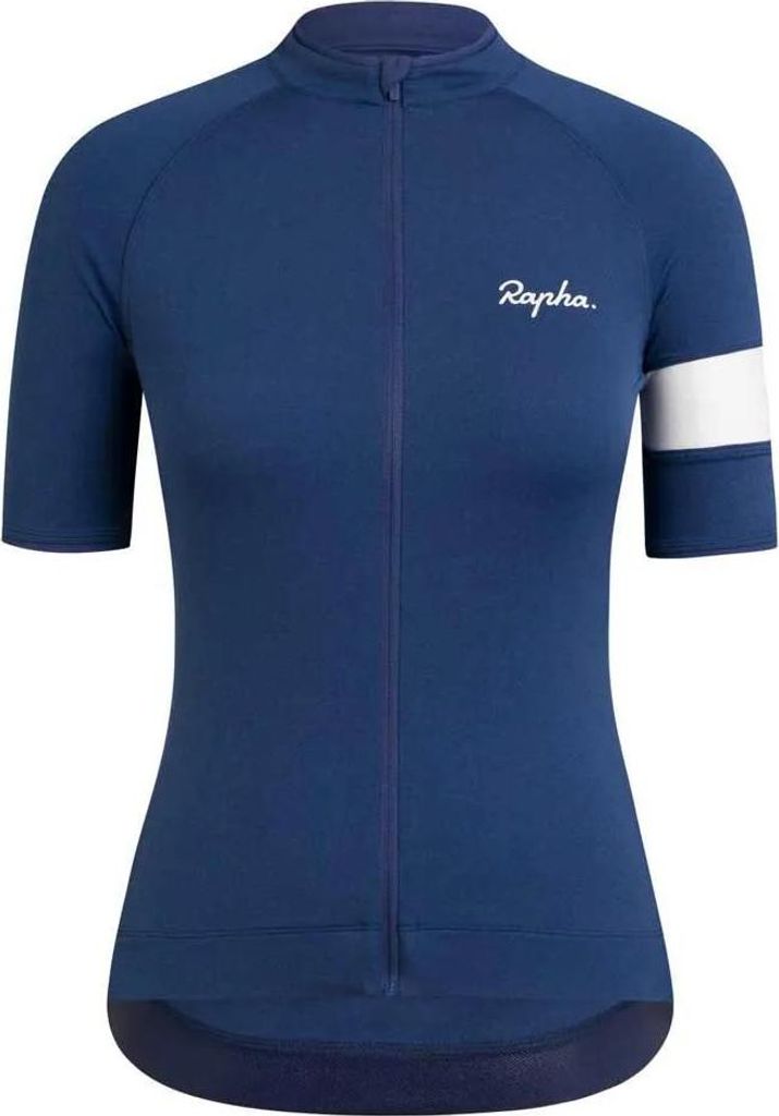 Rapha Core Kurzarm-radtrikot Blau S Damen Blau S