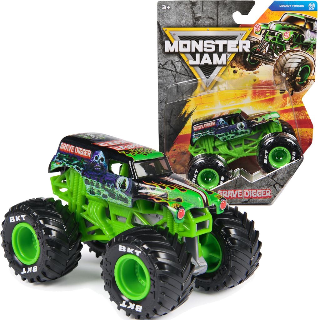 Model auta Monster Jam "Grave Digger" v měřítku 1:64, série Obrázek produktu 