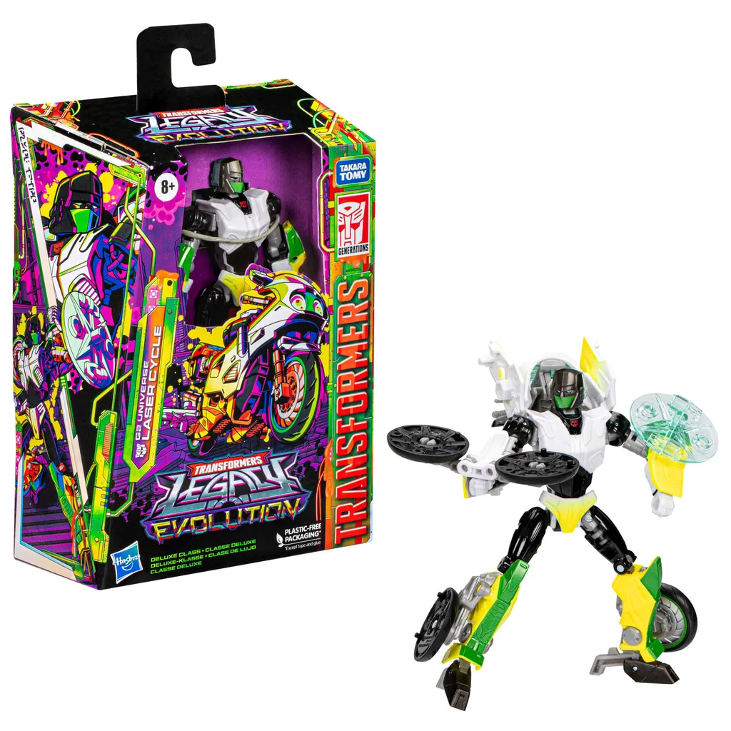 Jouet Robot Transformable Transformers G2 Laser Cycle Legacy Evolution