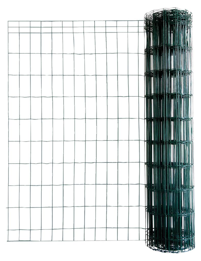 EURO-Gartenzaun, PVC-beschichtet, auf Rolle 1m x 25 m, in Produktbild 