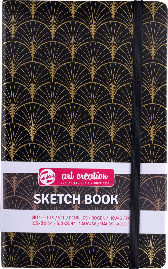 ROYAL TALENS Skizzenbuch Art Creation Art Deco 130 x 210 mm 80 Blatt