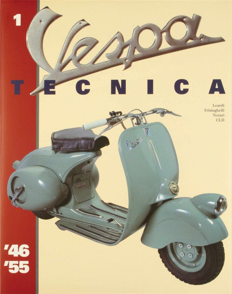 Vespa PIAGGIO Technik 1 Handbuch Limited Edition