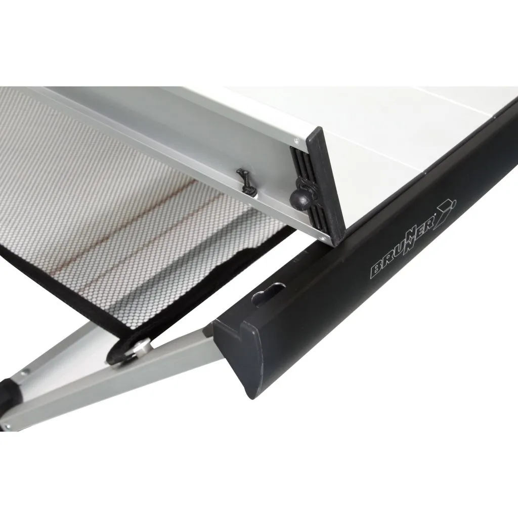 Table aluminium Brunner Accelerate 6 avec plateau enroulable stable - 8