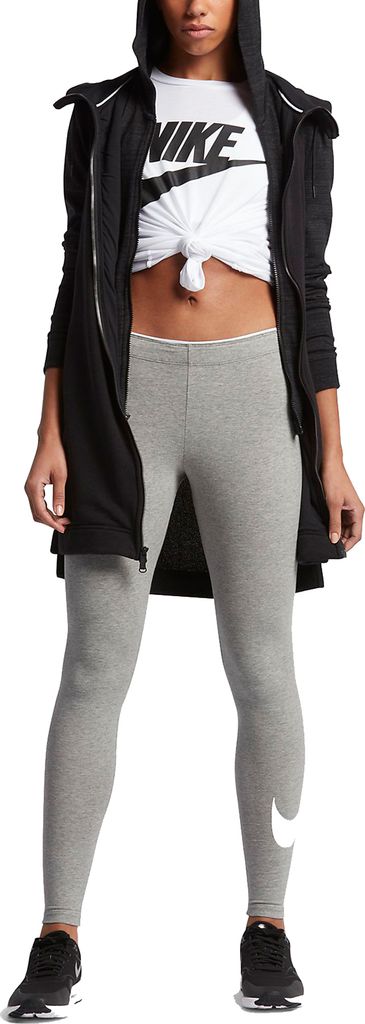 Nike Leggings Damen lang, Farbe:Grau, Größe:XL