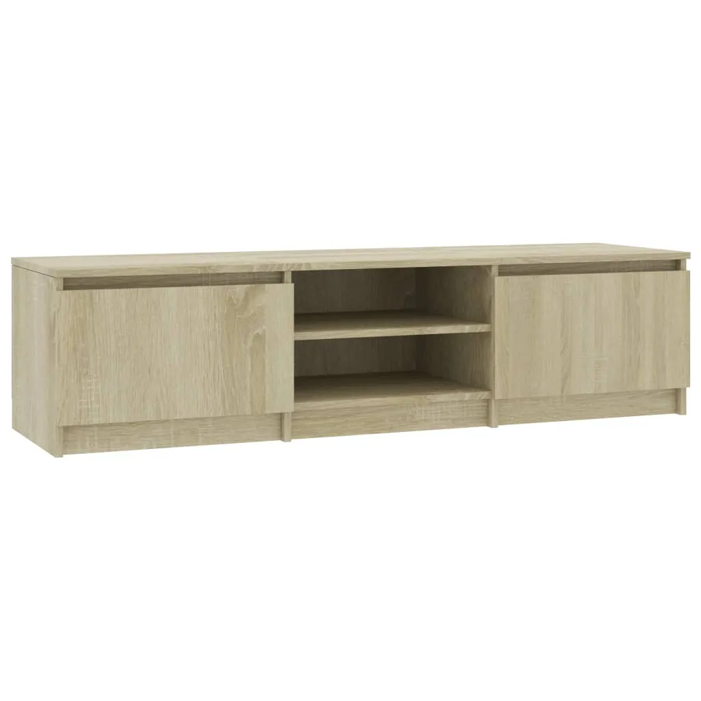 Offerta Mobile TV 140x40 Rovere Sonoma - Supporto Multimedia Robusto