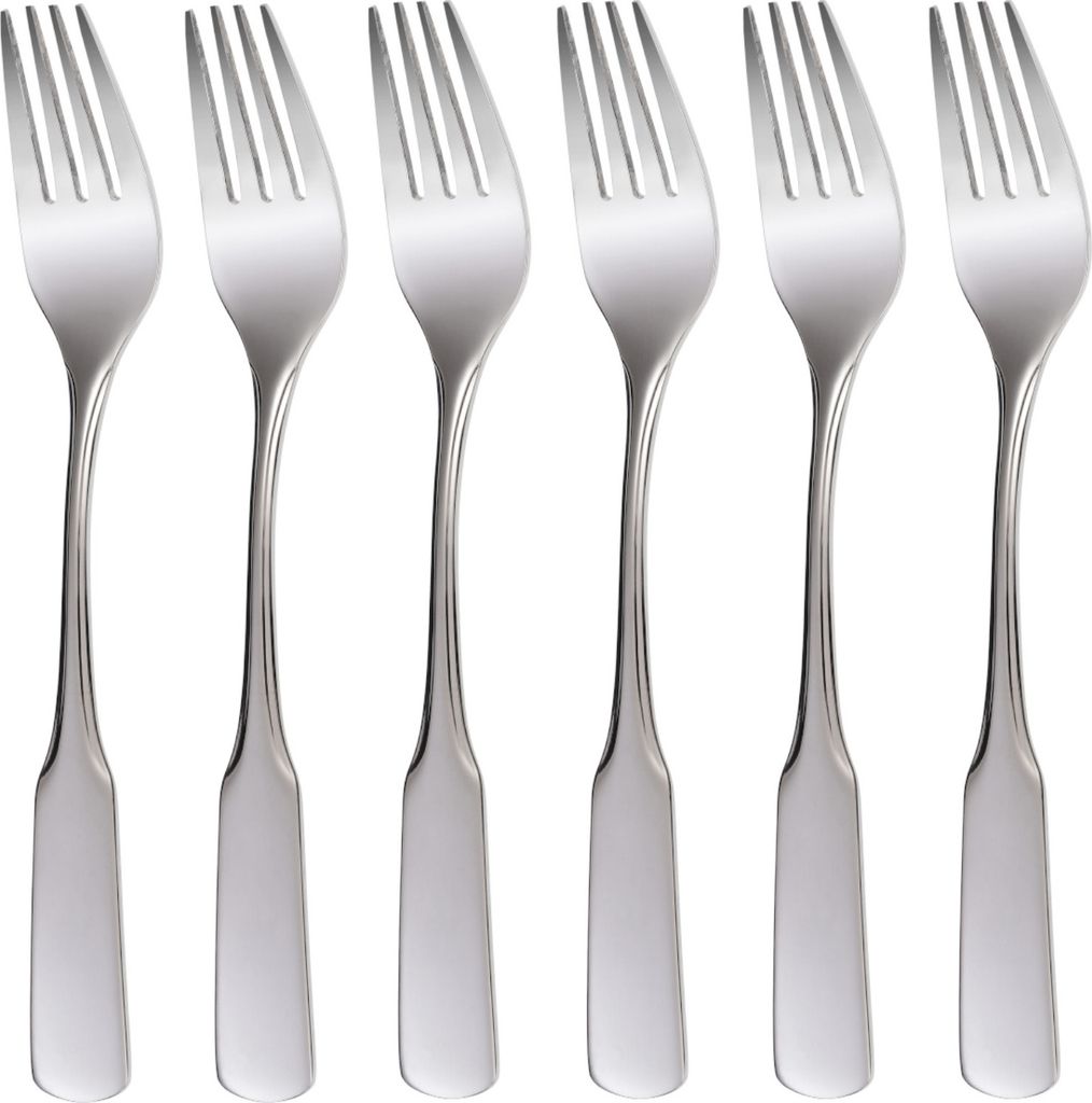 GRÄWE Vorspeise-/ Dessertgabel 6 Stück, Serie Spaten